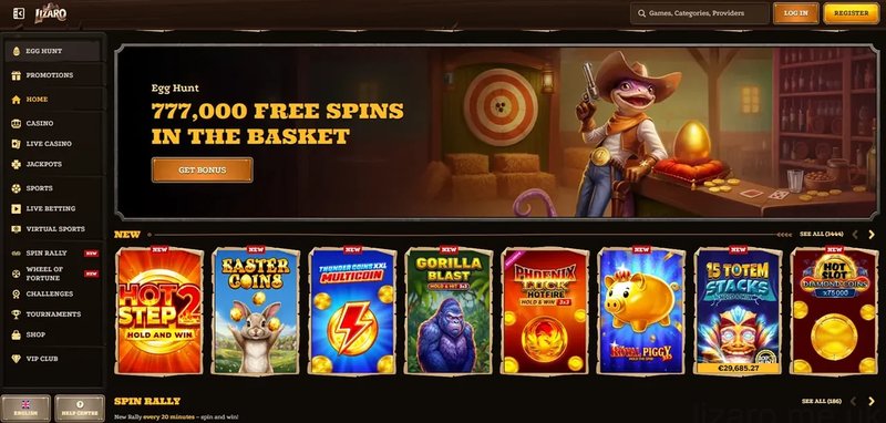 Image: Experience the Thrills of Lizaro Casino in the United Kingdom Today