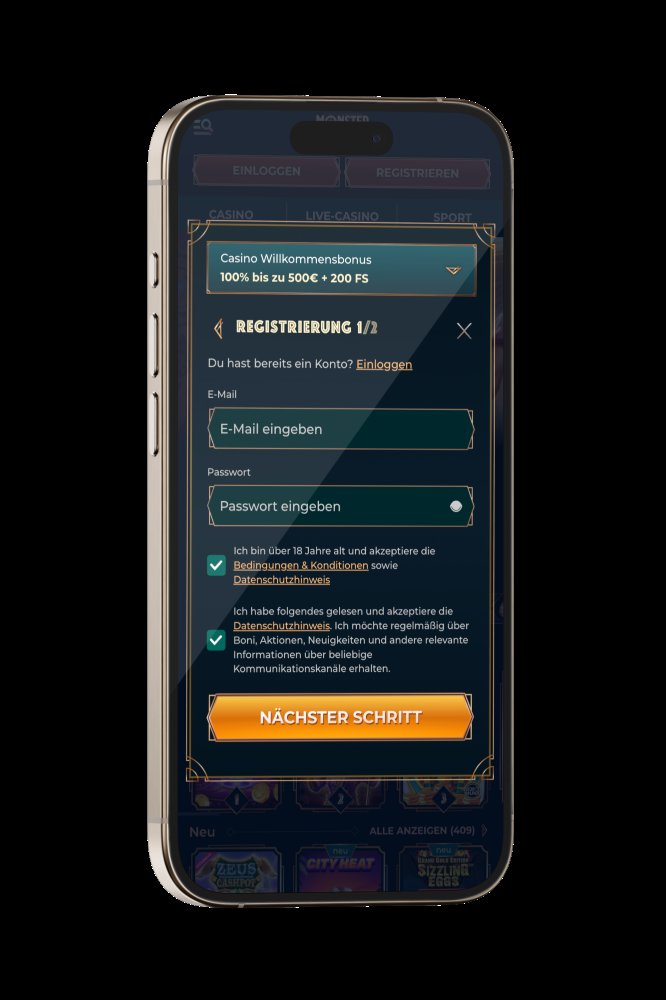 Monsterwin Casino Deutschland: Vorteile und Erfahrungen von Online Spielern - overview
